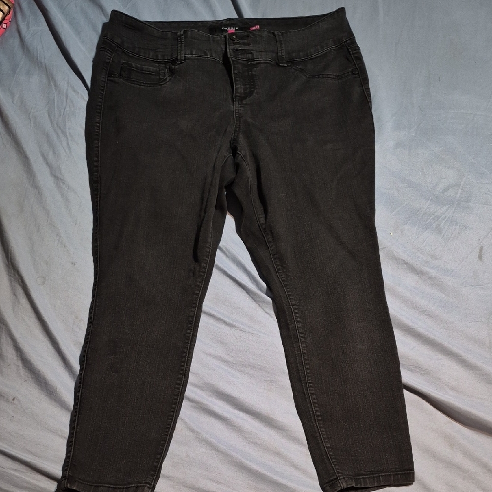 torrid Black Stretch Skinny Jeggings